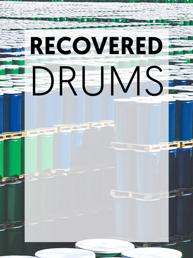 Recovered drums